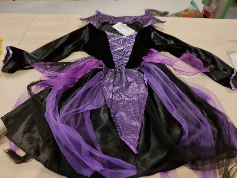 Costume Halloween bimba 5/6 anni Disney store