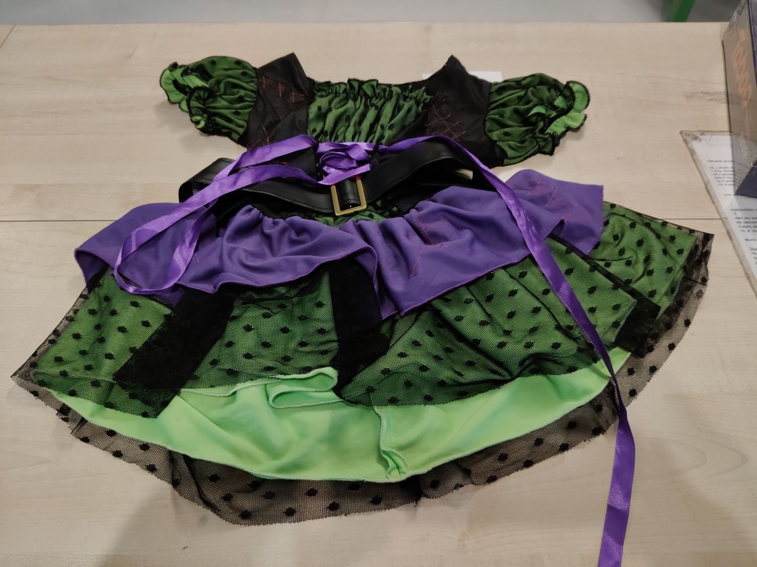 Costume Halloween bimba tg XS