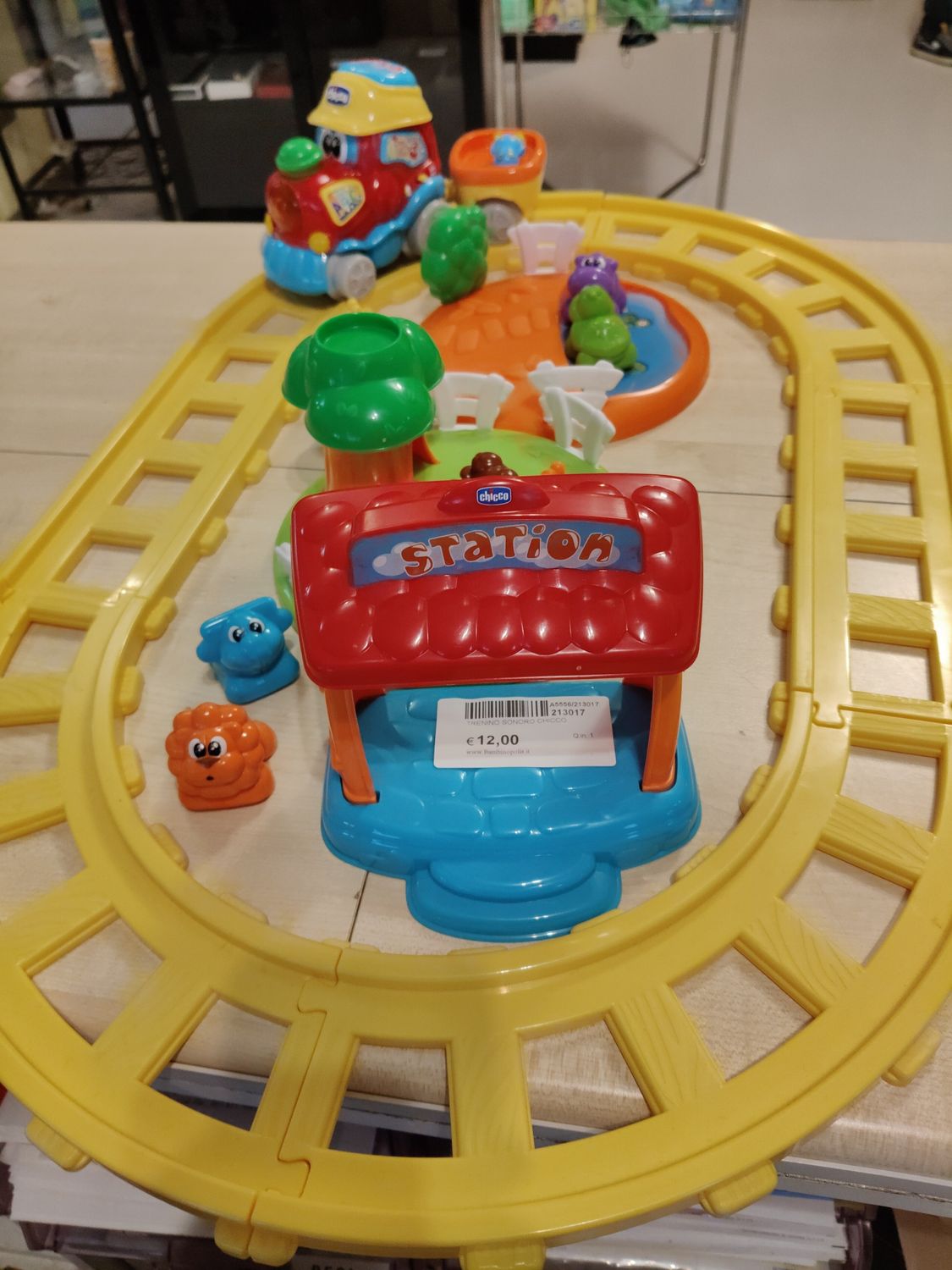 Trenino sonoro Chicco