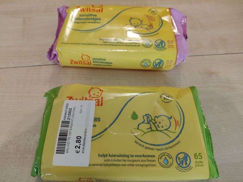 Salviette detergenti Zwitsal
