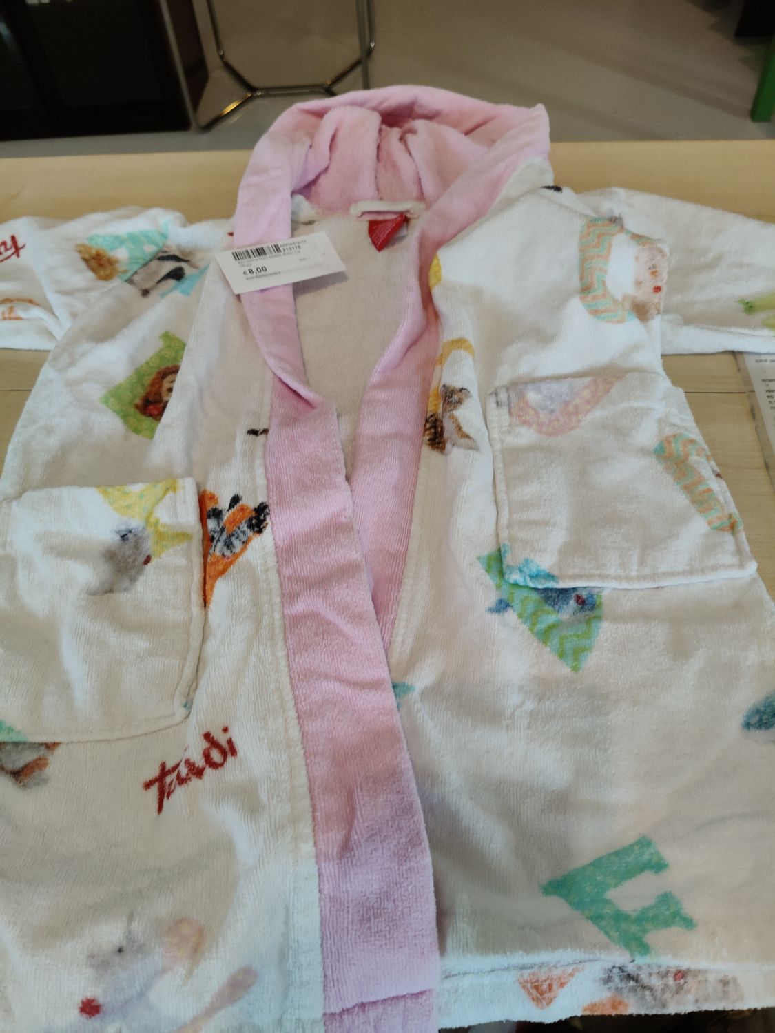Accappatoio bimba 80/90 cm Trudi