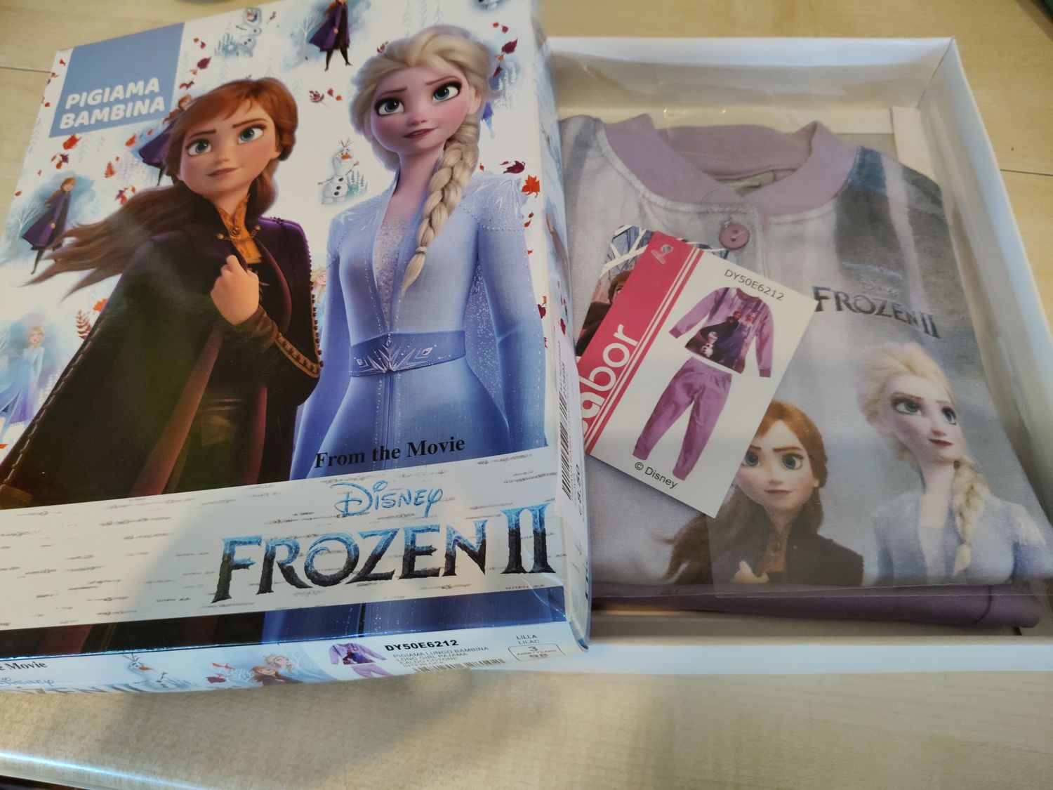 Pigiama bimba 3 anni Frozen nuovo