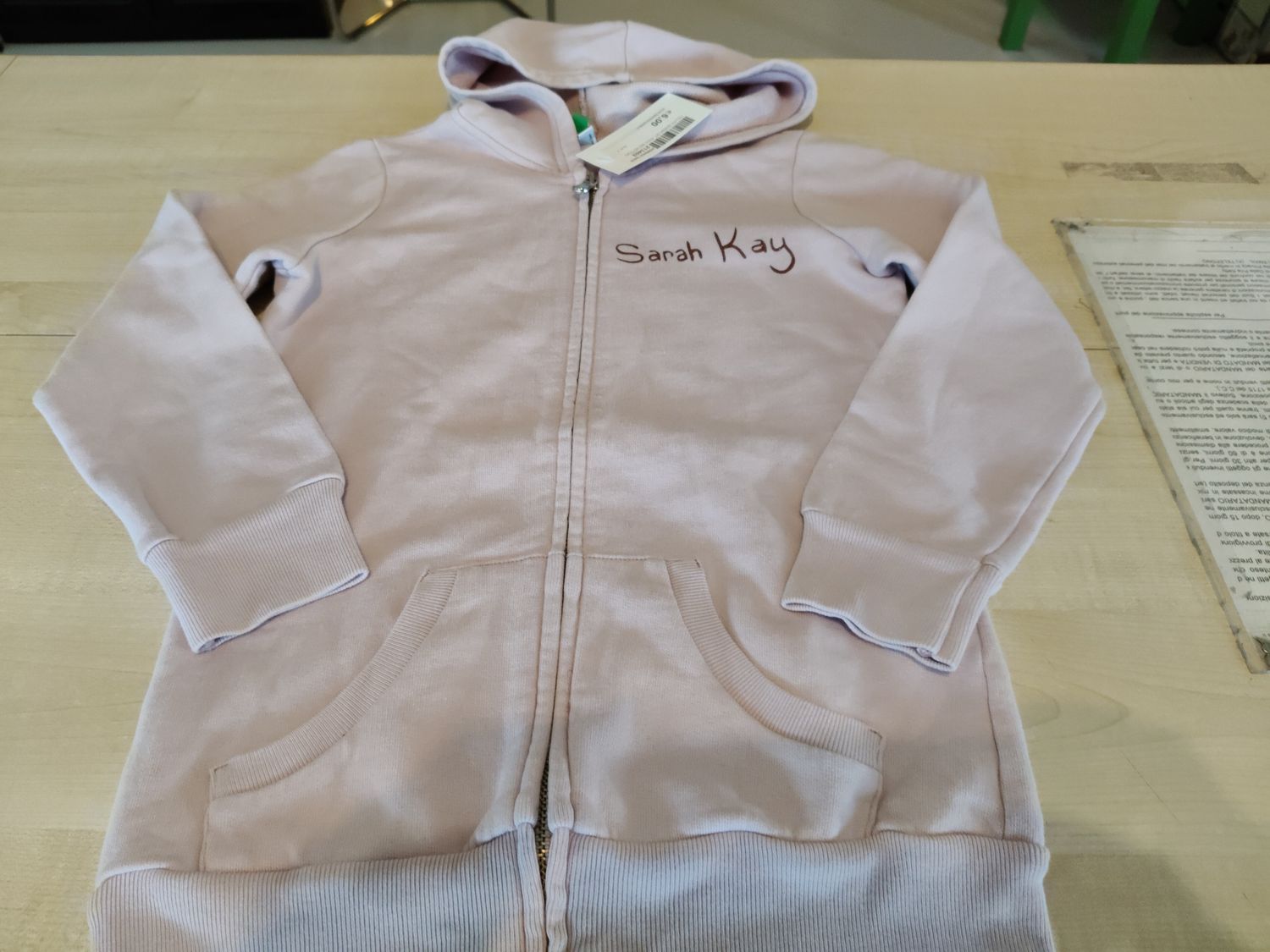 Felpa bimba 6/7 anni Benetton
