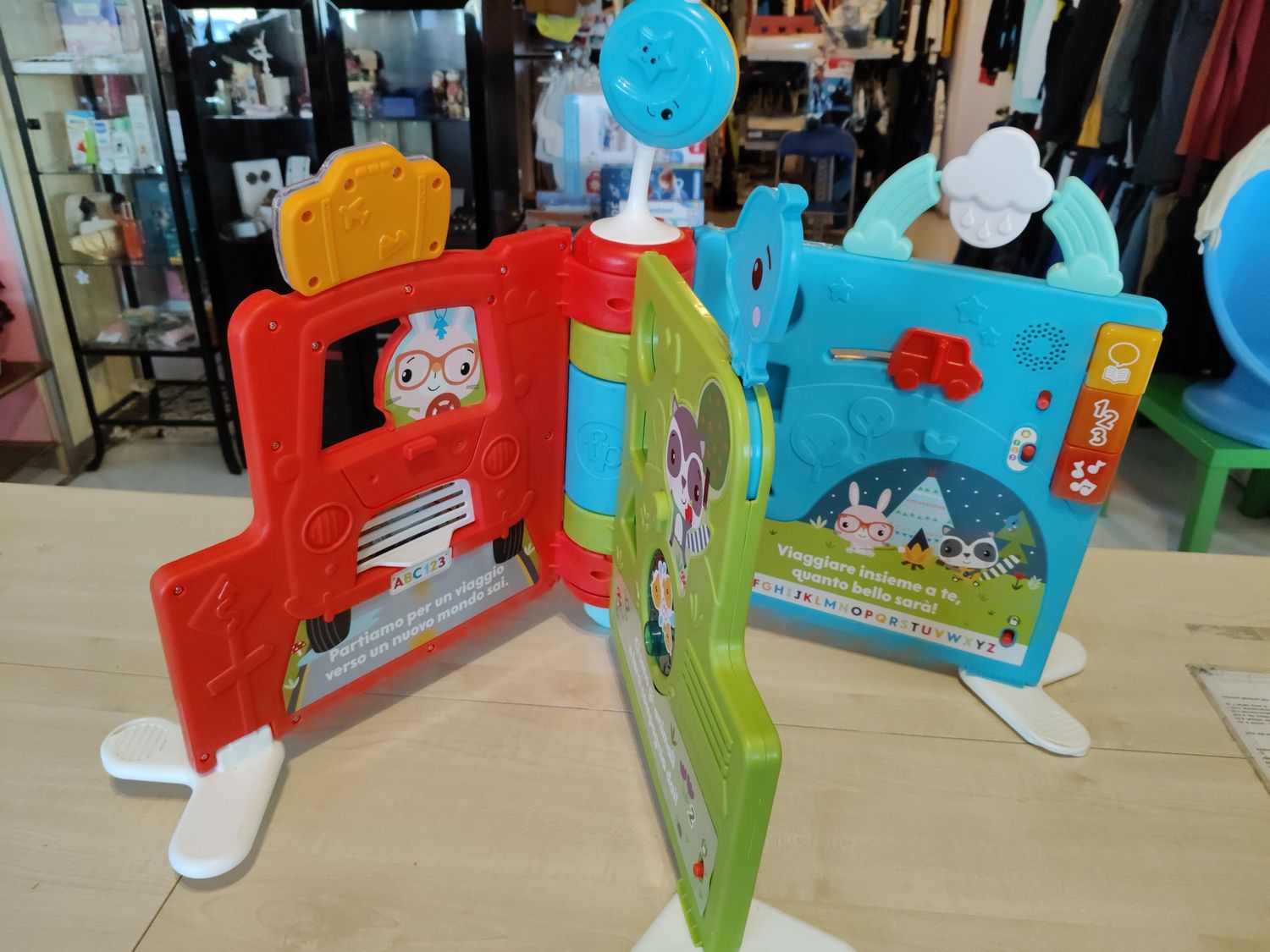 Libro gigante delle attività 2 in 1 Fisher Price