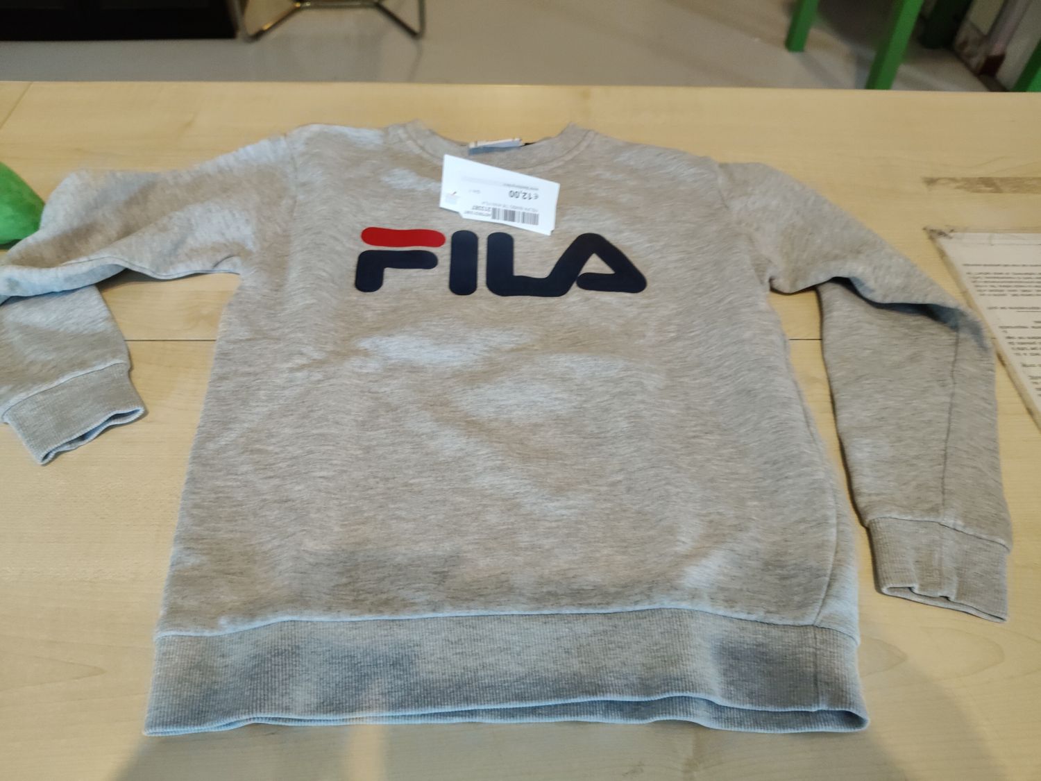Felpa bimbo 7/8 anni Fila