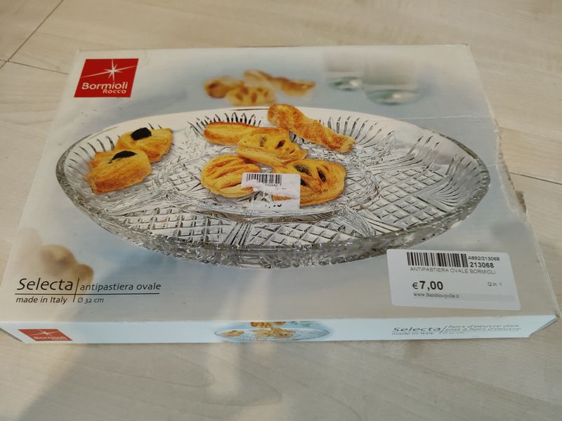Antipastiera ovale Bormioli