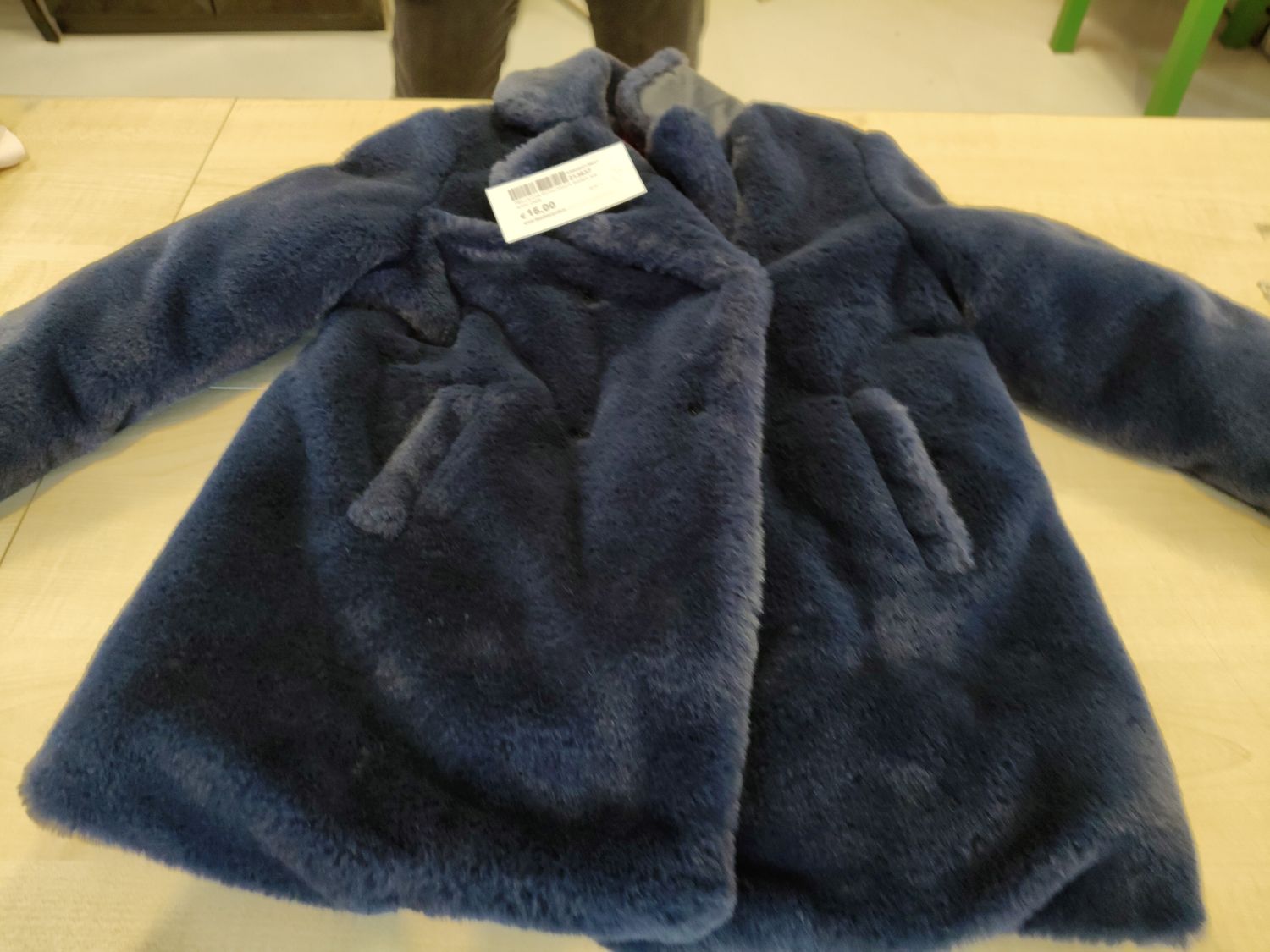Pelliccia ecologica bimba 5/6 anni Original Marines