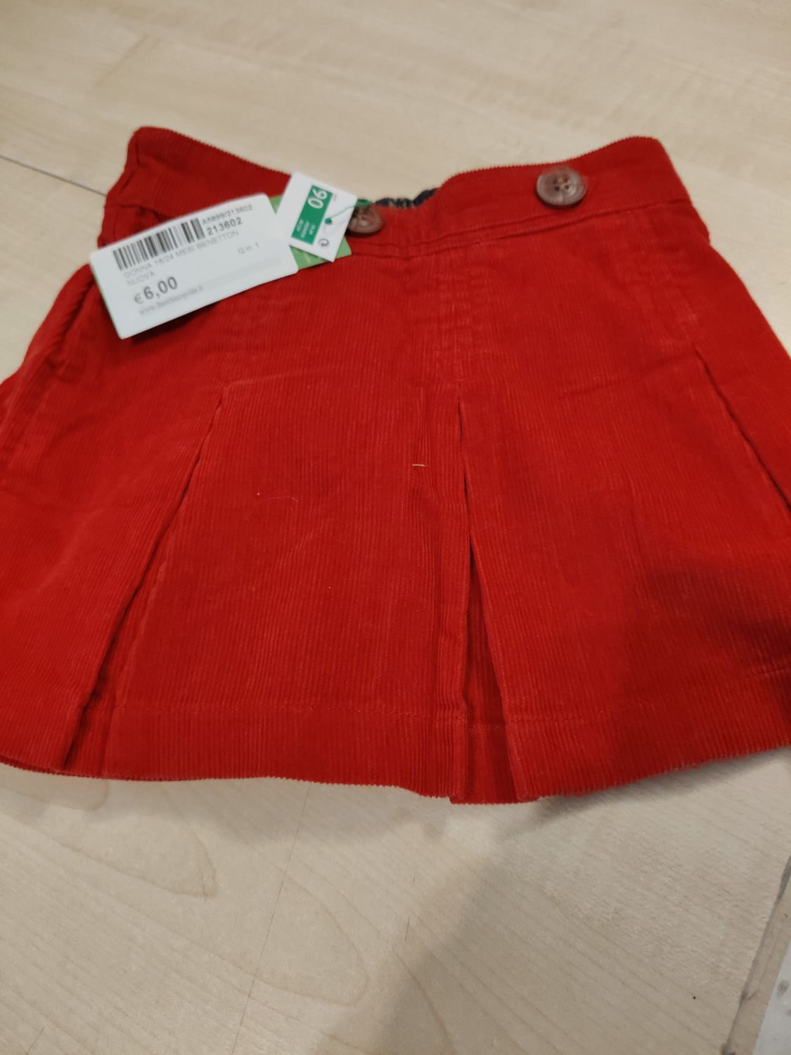 Gonna 18/24 mesi Benetton