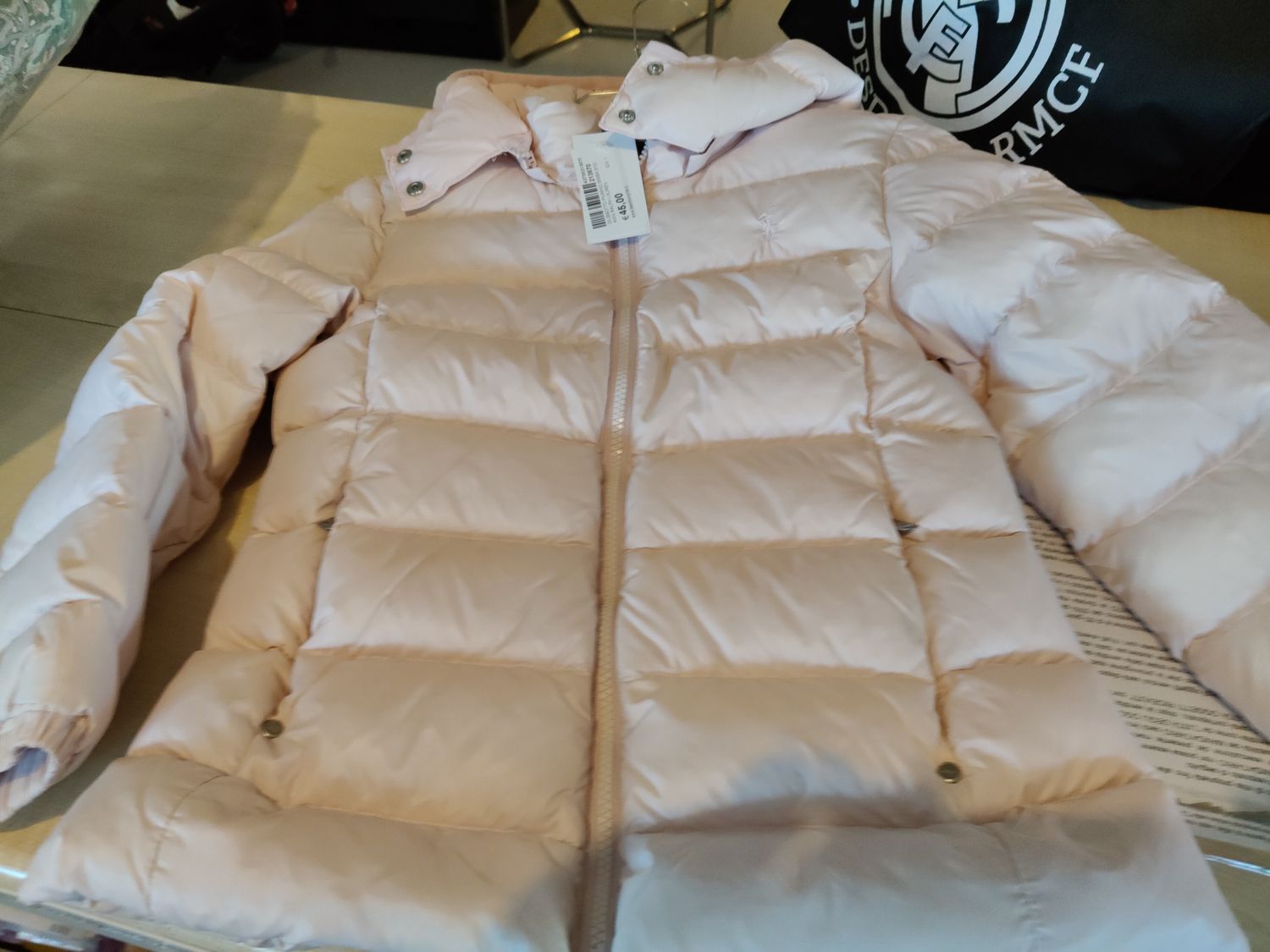 Giubbotto piumino bimba 8/10 anni Ralph Lauren