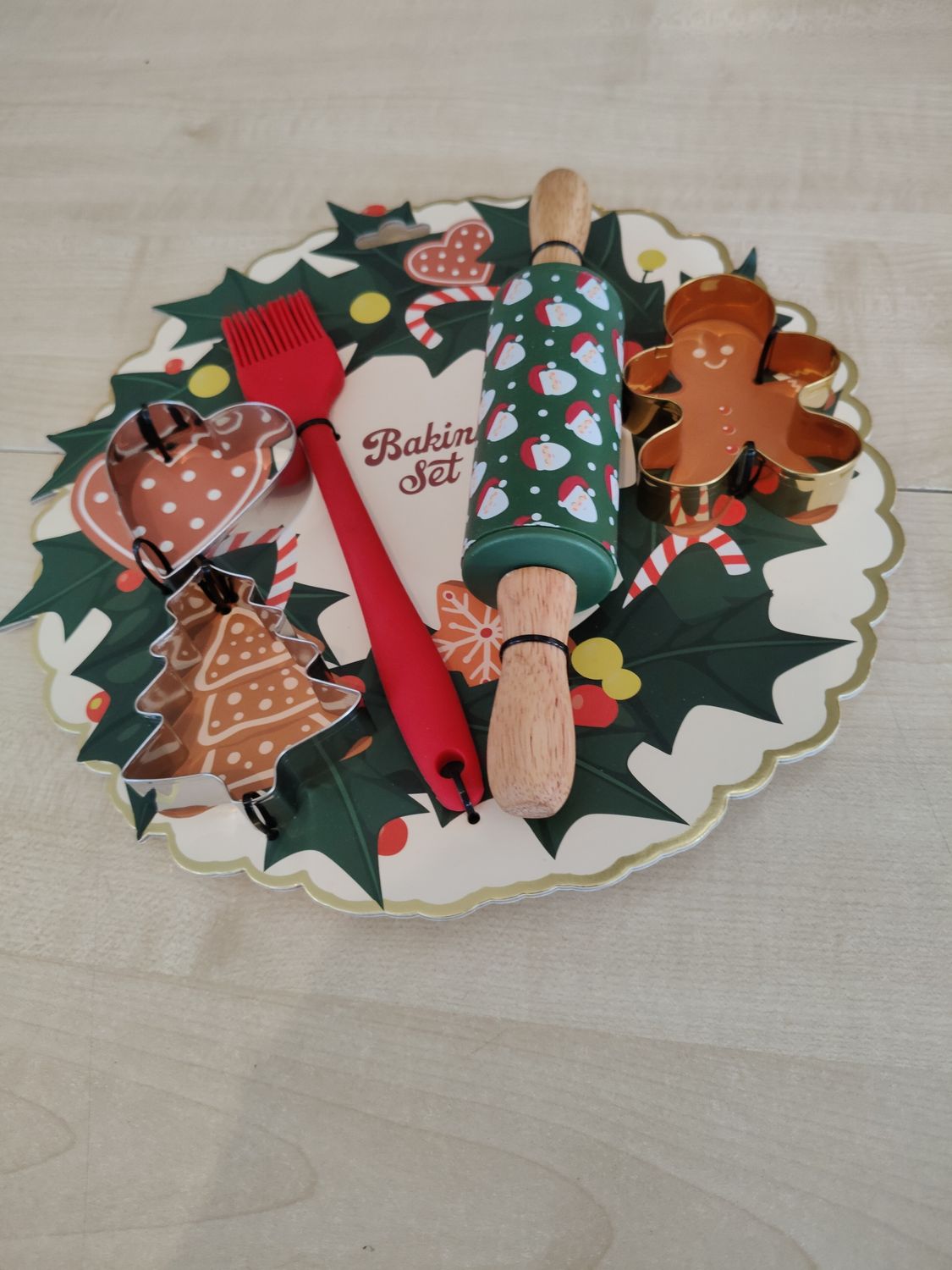 Set cucina Natale nuovo