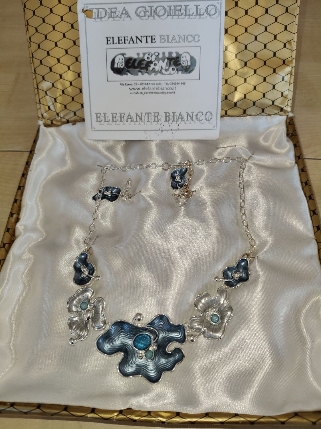 Collana Elefante Bianco