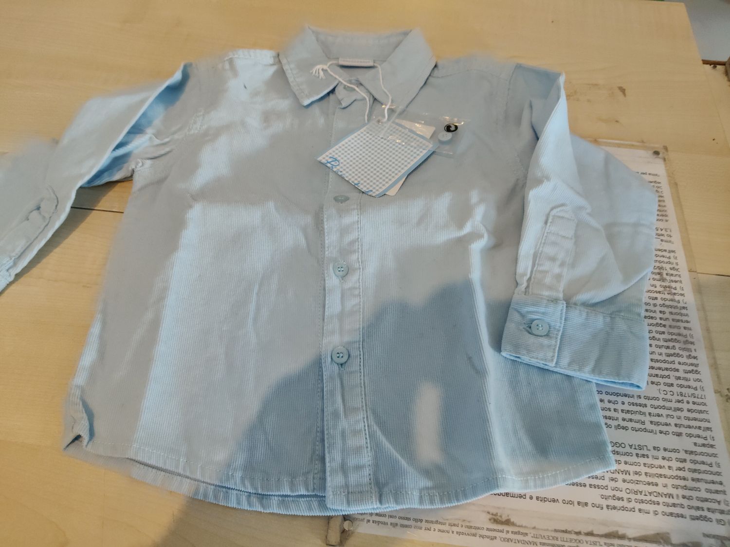 Camicia bimbo 18/24 mesi Prenatal