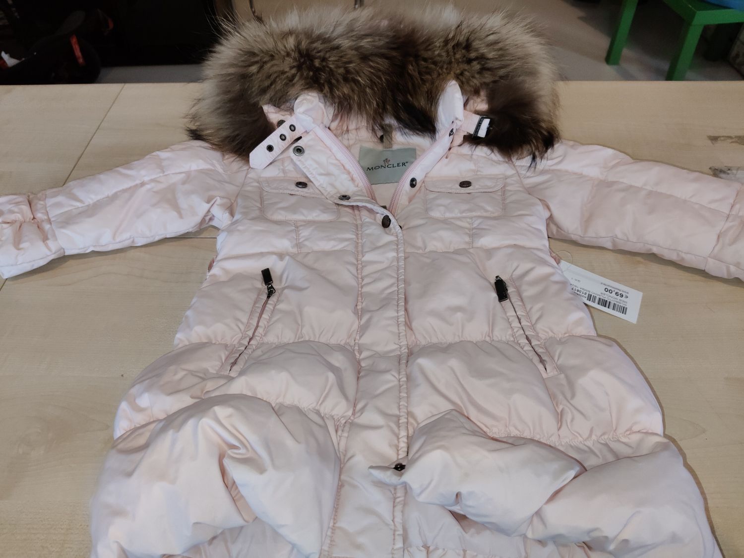 Giubbotto piumino bimba 18/24 mesi  MONCLER