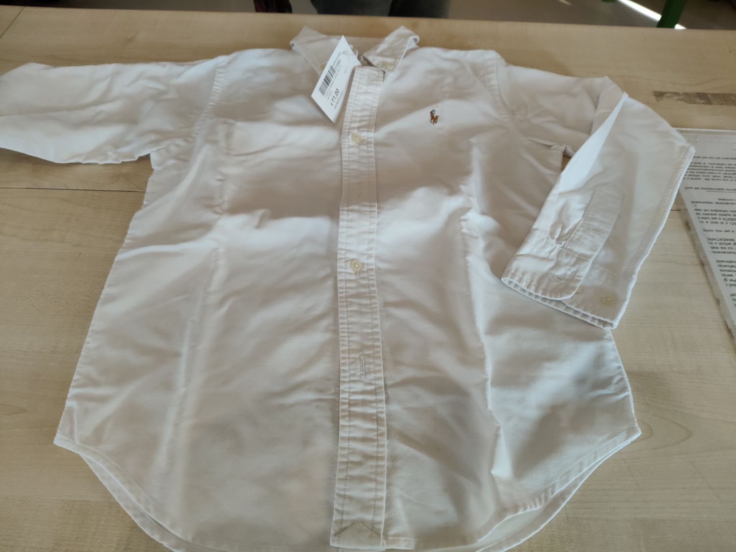 Camicia bimbo 7 anni Ralph Lauren
