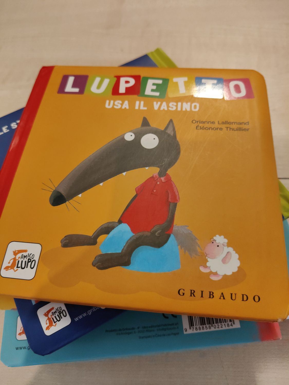 Lupetto usa il vasino