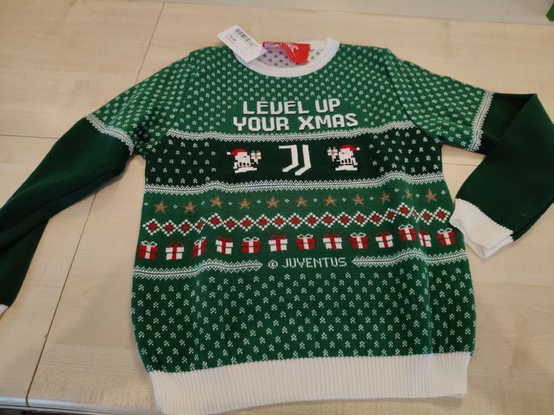 Maglione bimbo 8/9 anni Natale Juventus