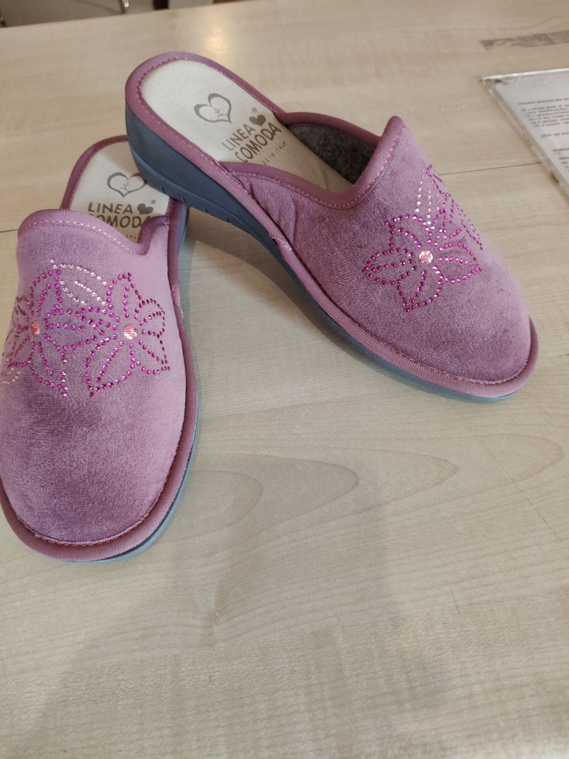 Ciabatte donna n 37 Linea Comoda