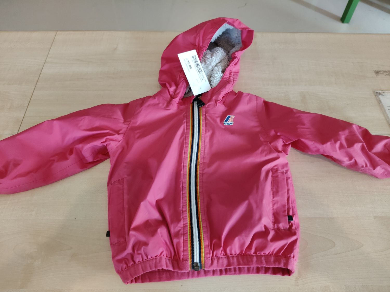 Giubbotto bimba 18 mesi K-way