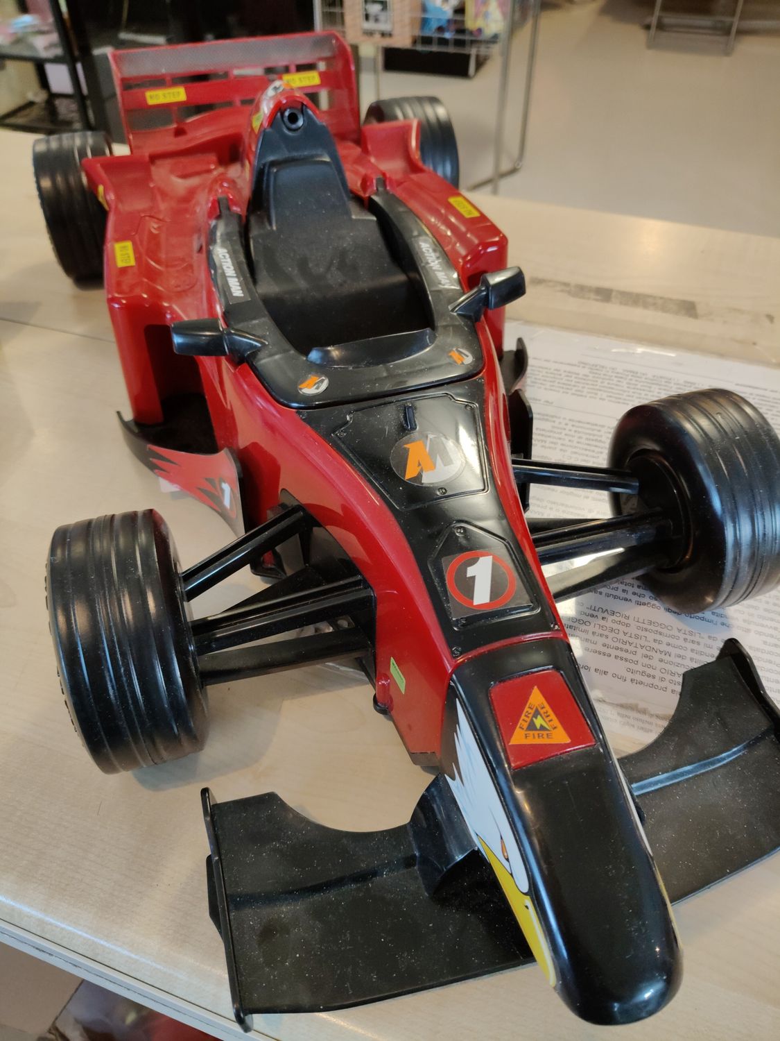 Auto da corsa sonora Action Man