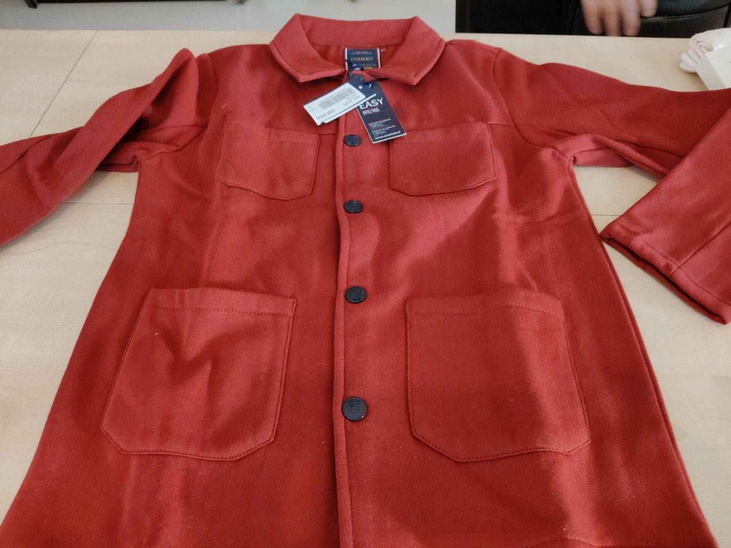 Camicia felpa bimbo tg L OverKids
