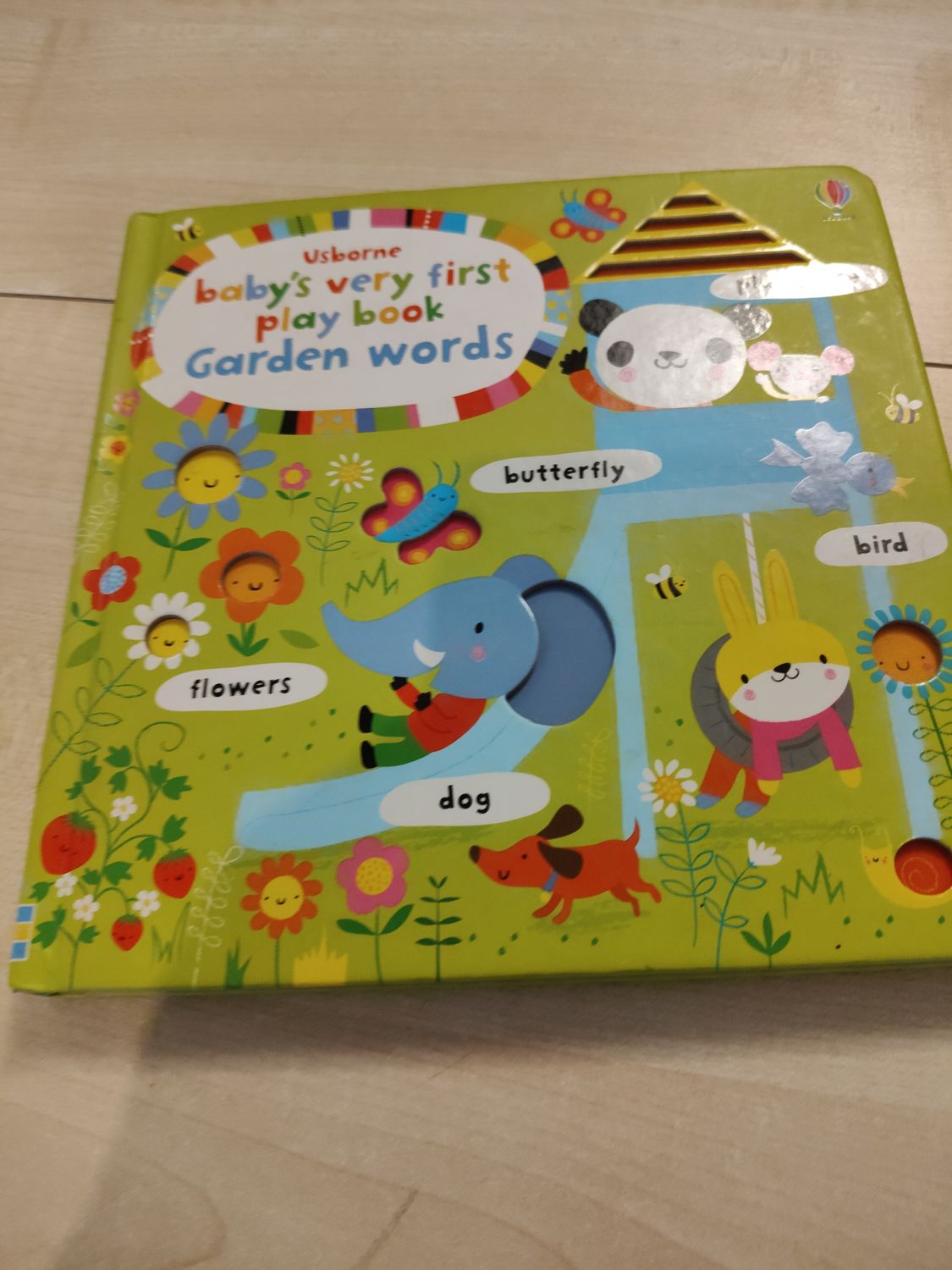 Baby &#39;s very first play book  - Garden words