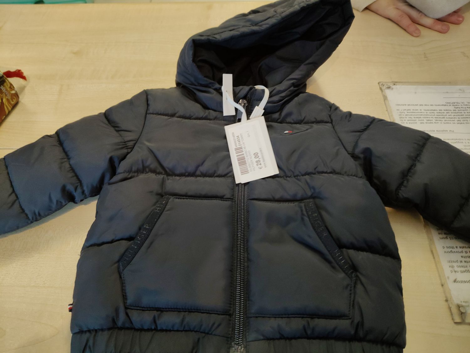 Giubbotto bimbo 68 cm Tommy Hilfiger