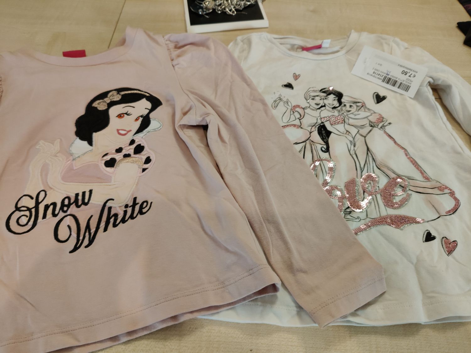 Maglietta bimba 3/4 anni Original Marines  2 pezzi