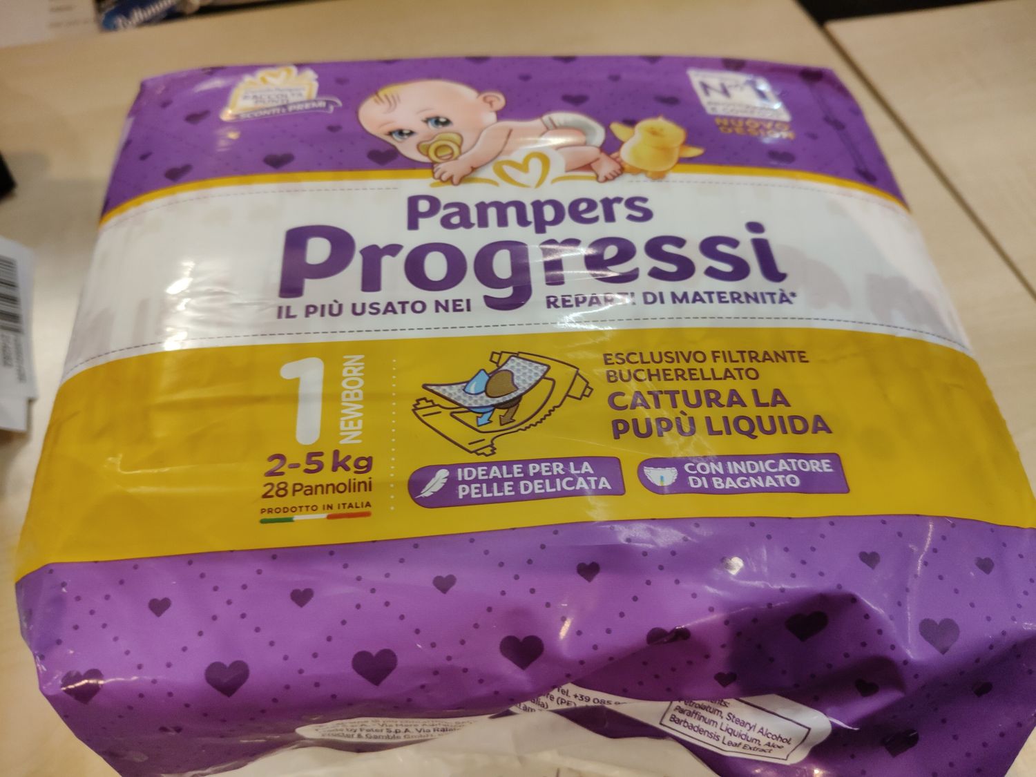 Pannolini Pampers Progressi 2/5 kg