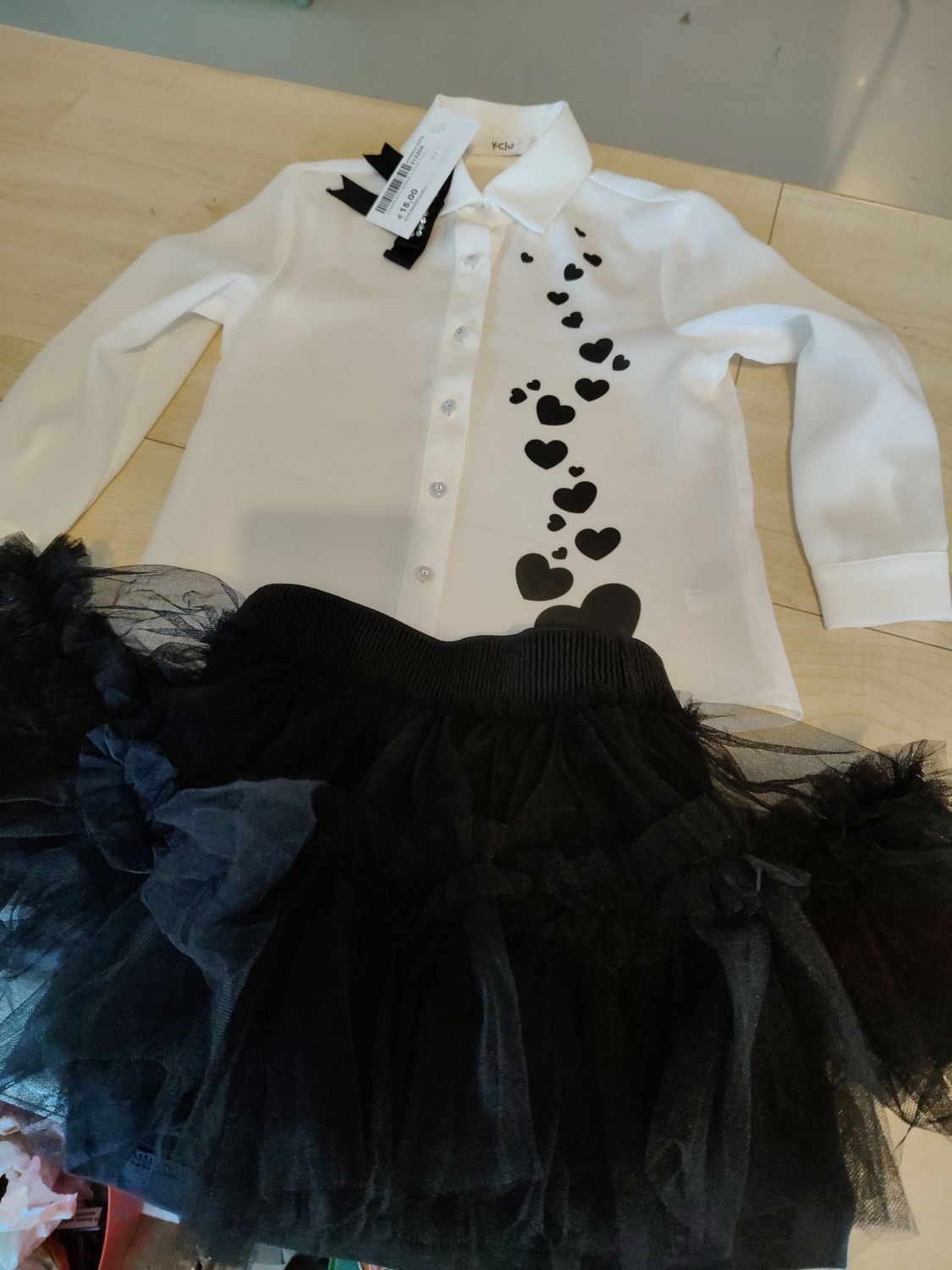 Completo bimba 3 anni Y-Clu'