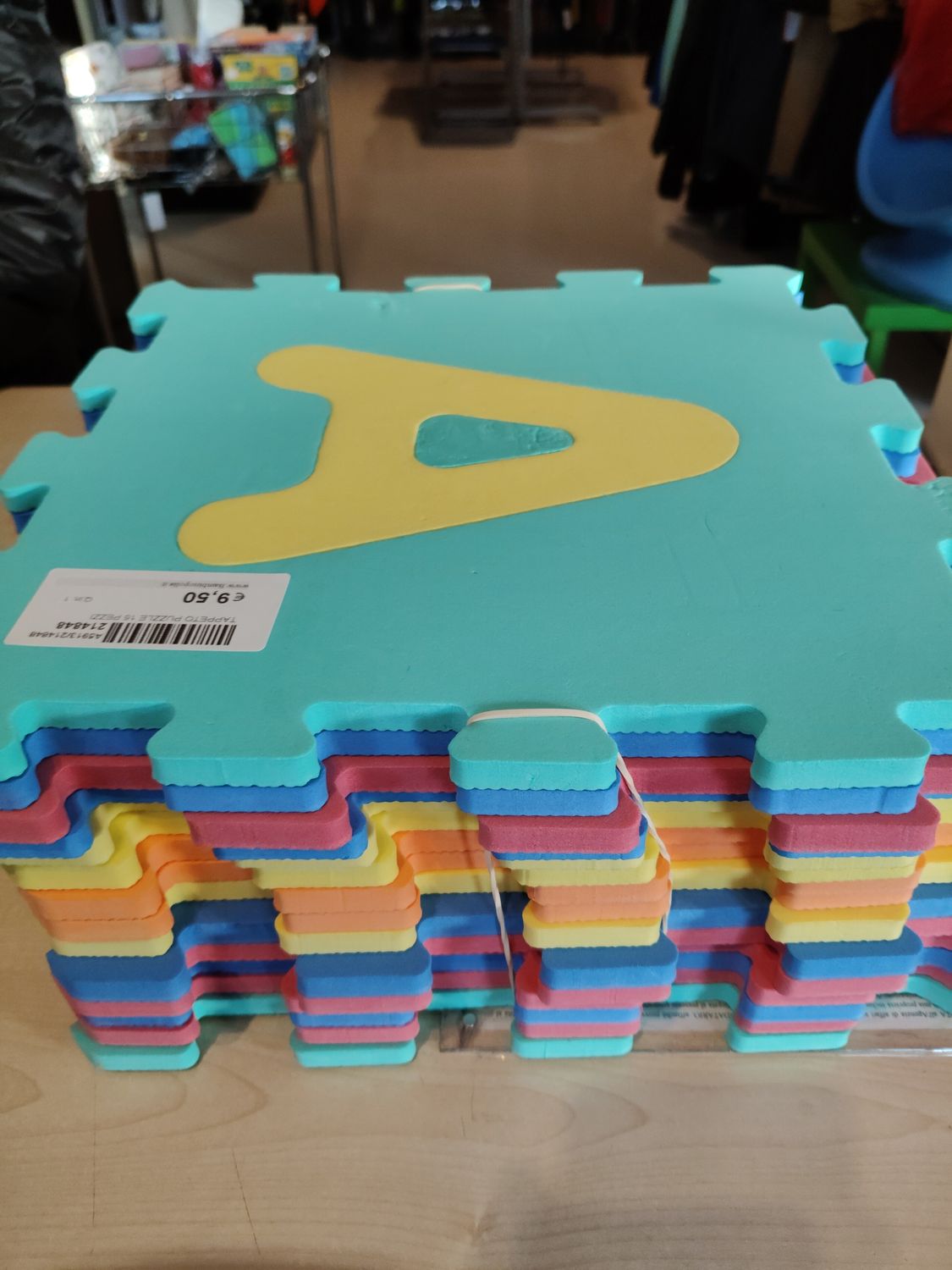 Tappeto puzzle 15 pezzi