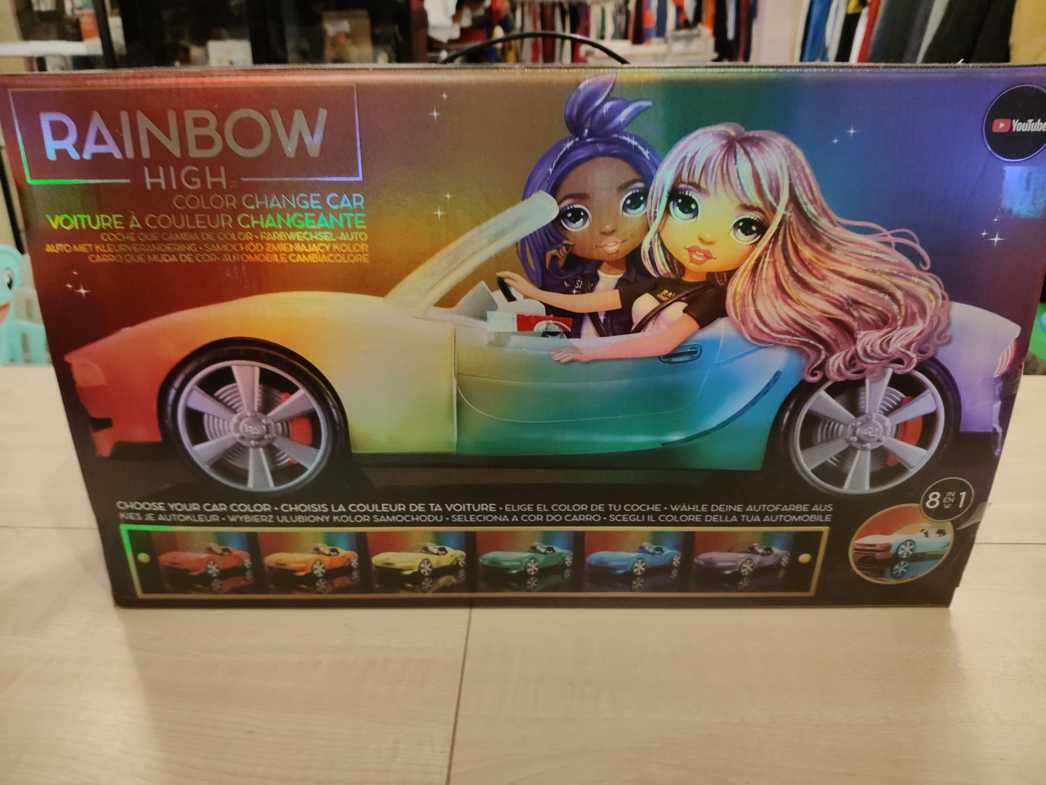 Macchina Rainbow High