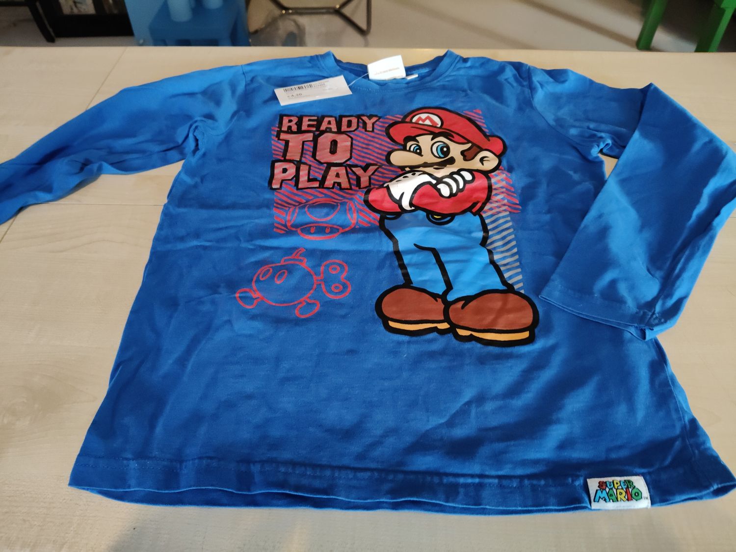 Maglietta bimbo 12 anni Super Mario