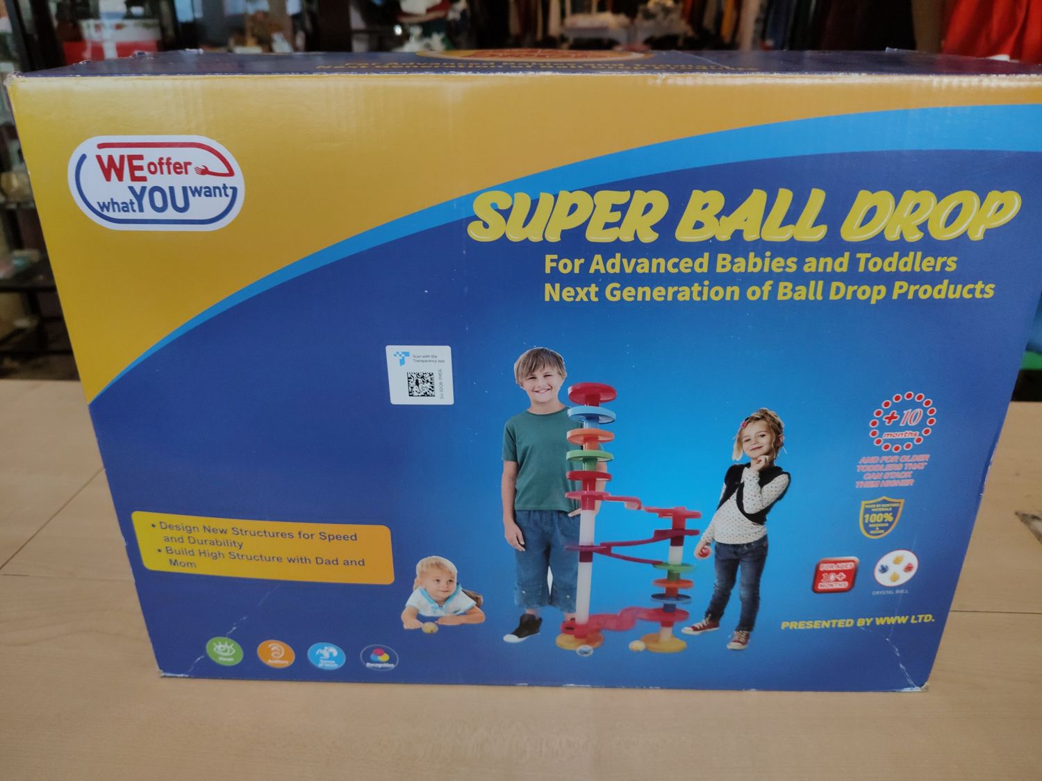 Pista super ball drop