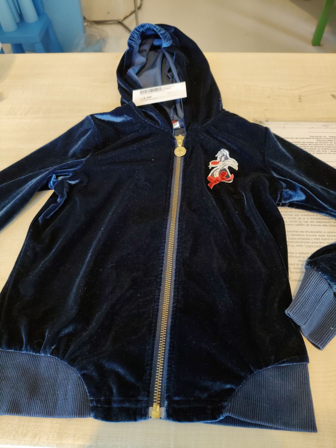 Felpa bimba 6 anni Original Marines