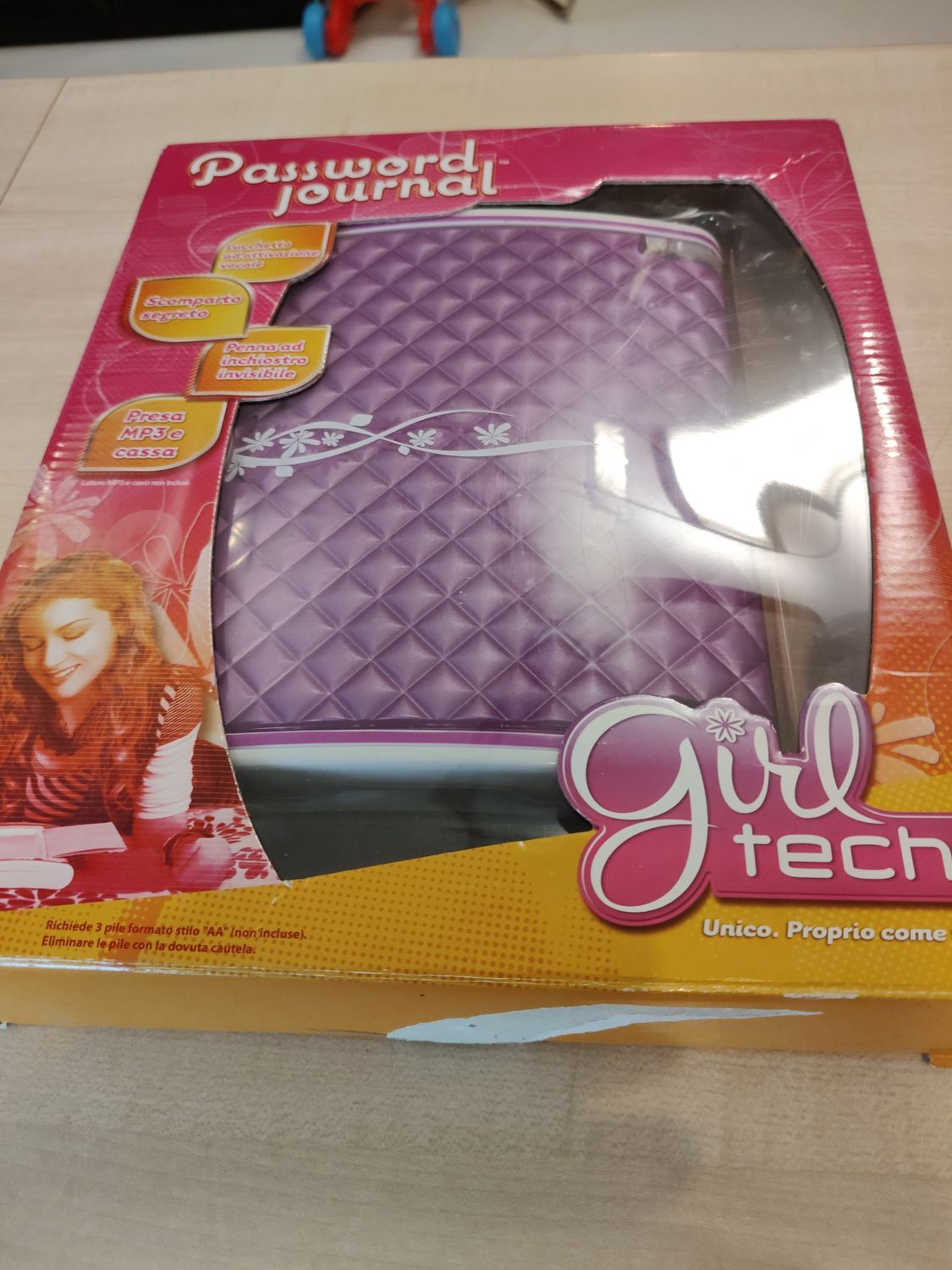 Password journal girl tech Mattel