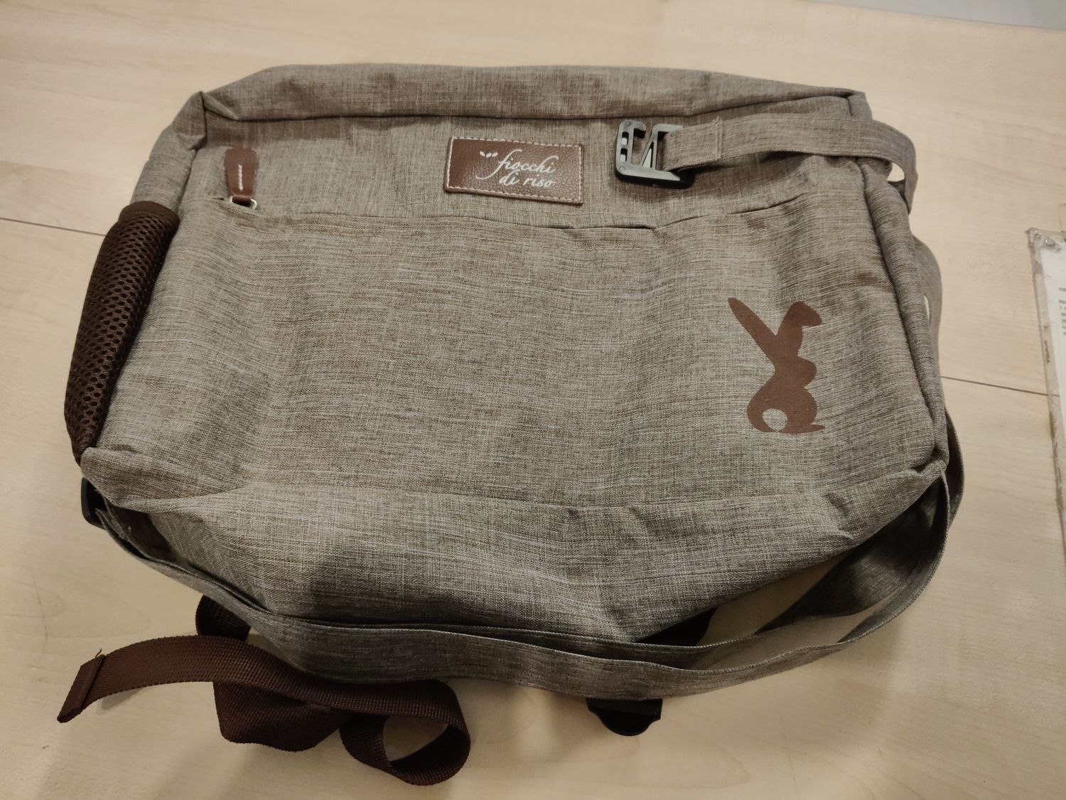 Borsa zaino mamma Fiocchi di Riso