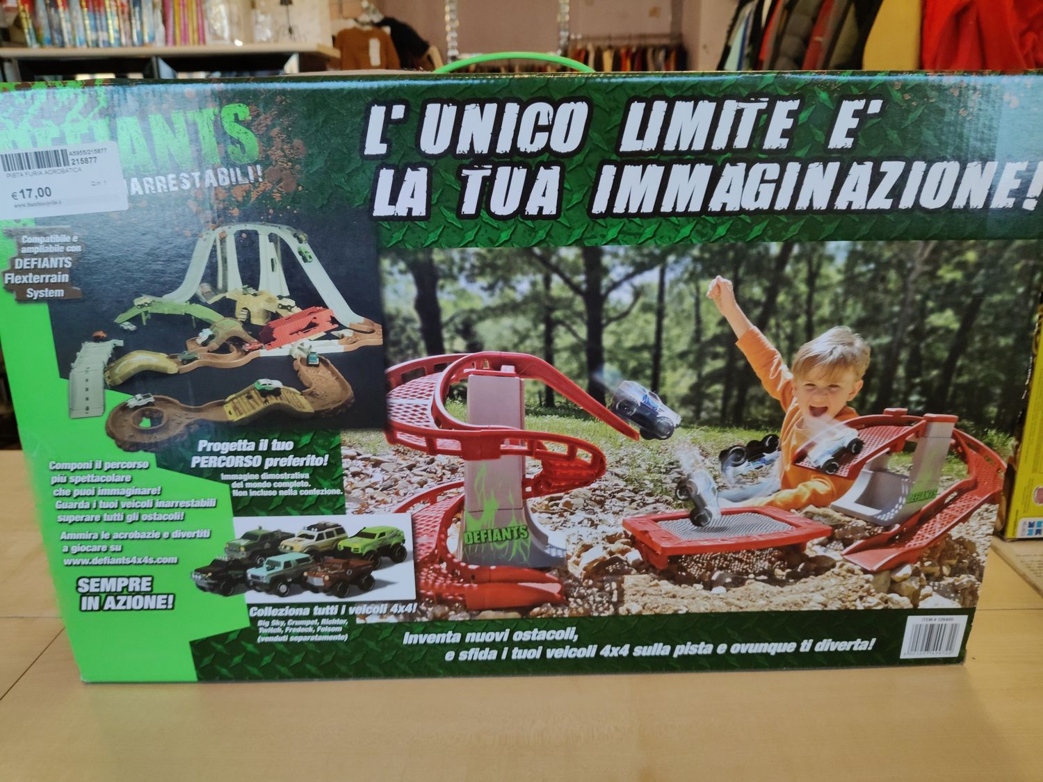 Pista furia acrobatica