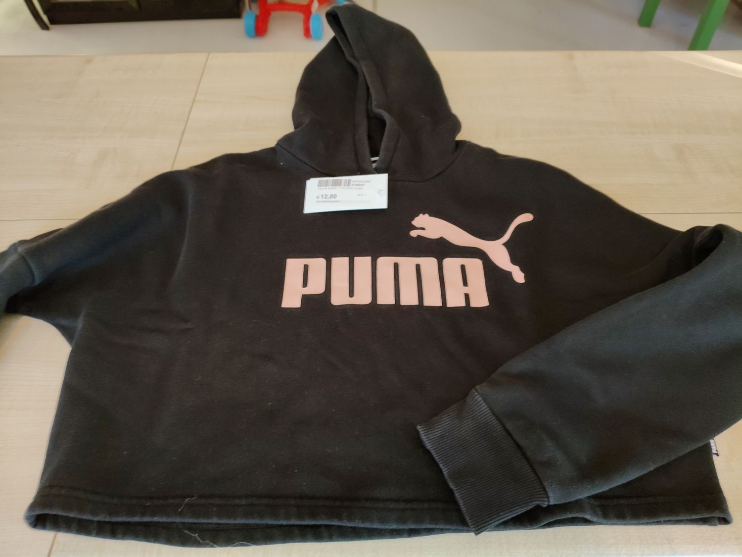 Felpa bimba 11/12 anni Puma