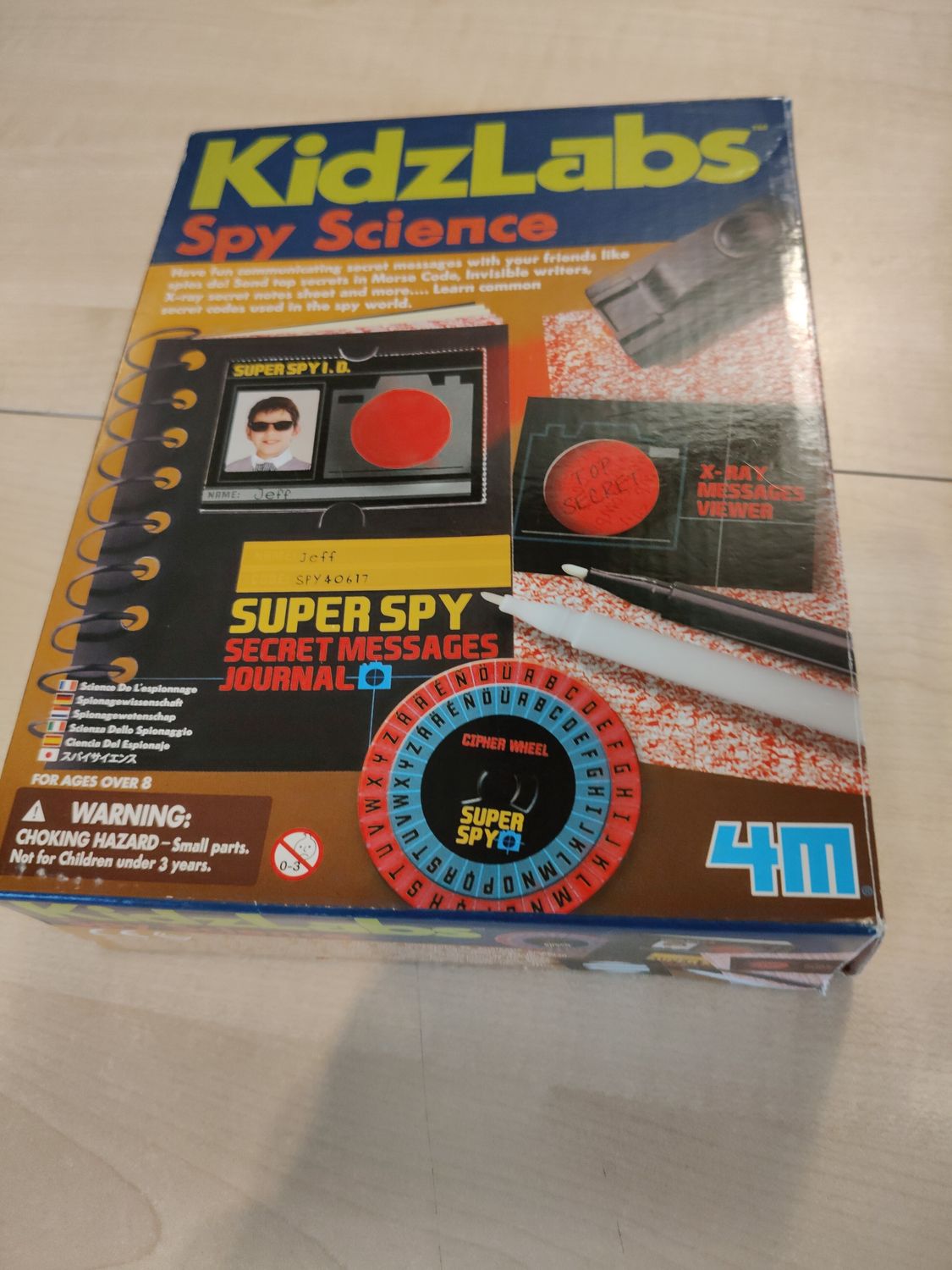 Kidzlabs spy science