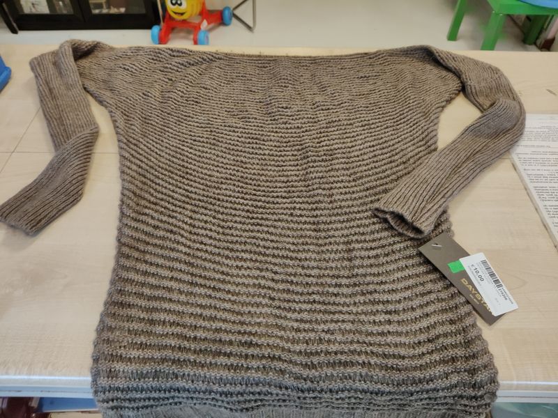 Maglione donna tg unica Daystar uovo