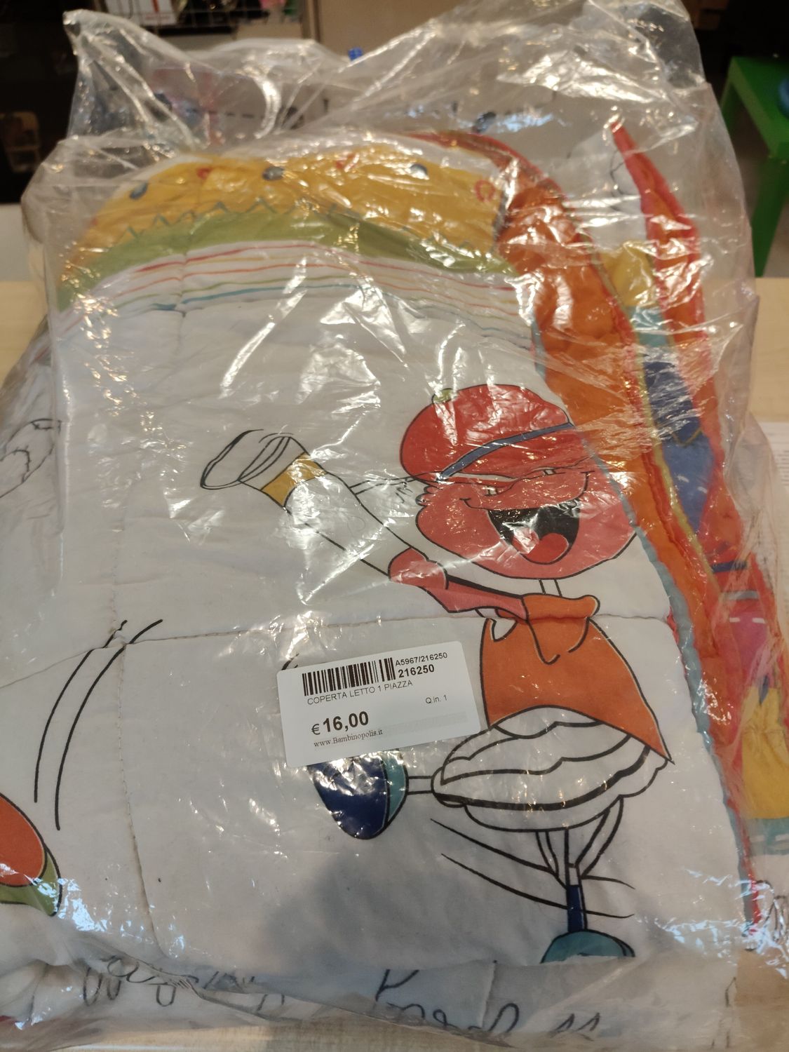 Coperta letto 1 piazza