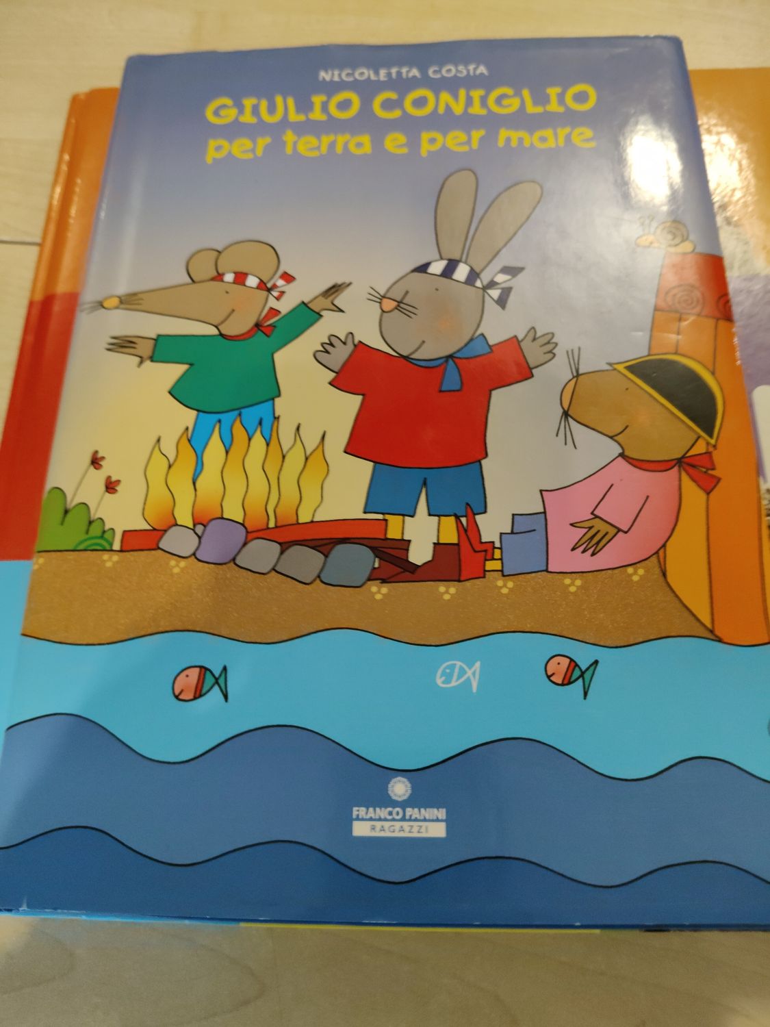 Giulio coniglio per terra e per mare