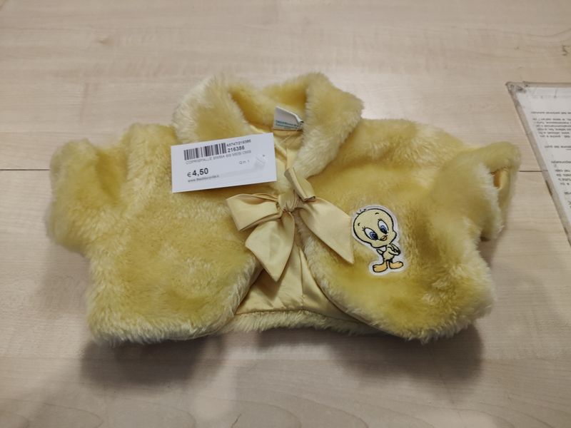 Coprispalle bimba 6/9 mesi Original marines