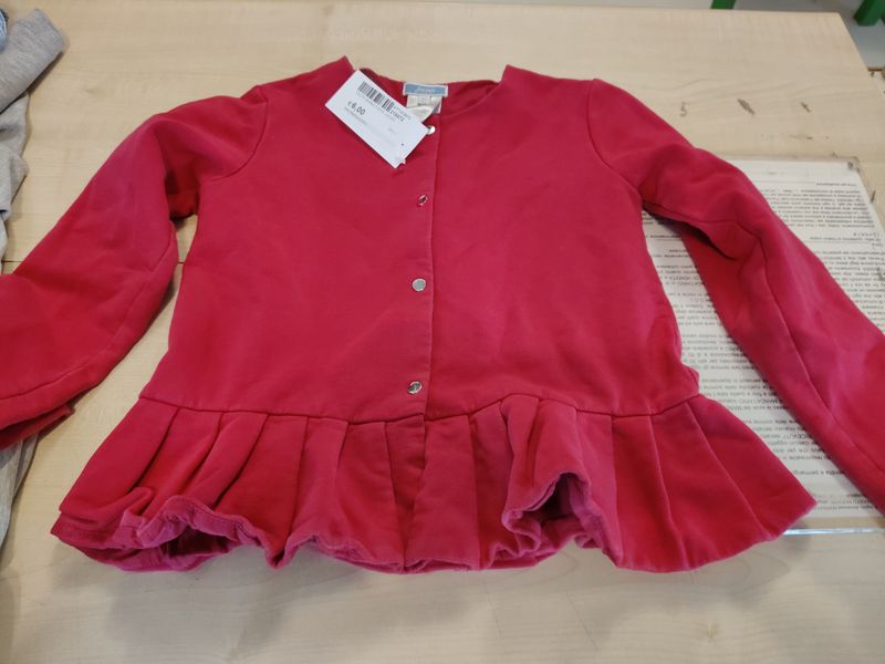 Felpa bimba 8 anni Jacadi