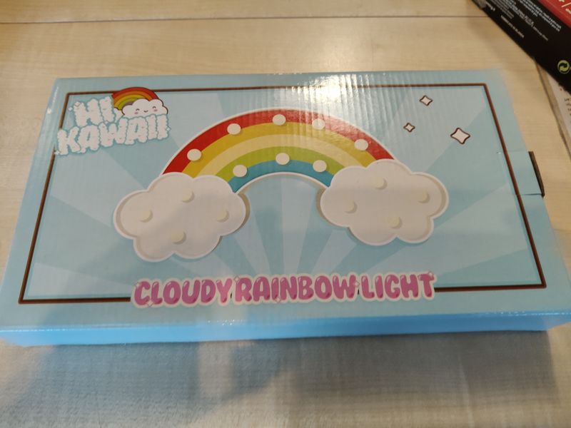 Luce notturna arcobaleno