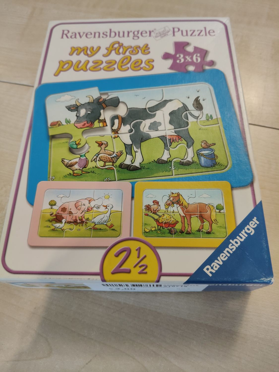 Puzzle Ravensburger  3 x 6