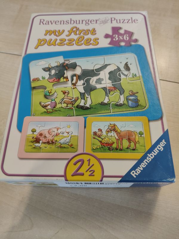 Puzzle Ravensburger  3 x 6