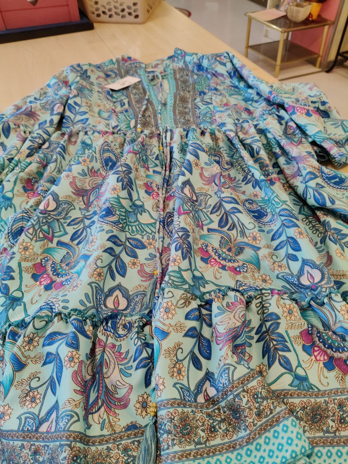 Vestito donna tg 42 ca.  90% seta