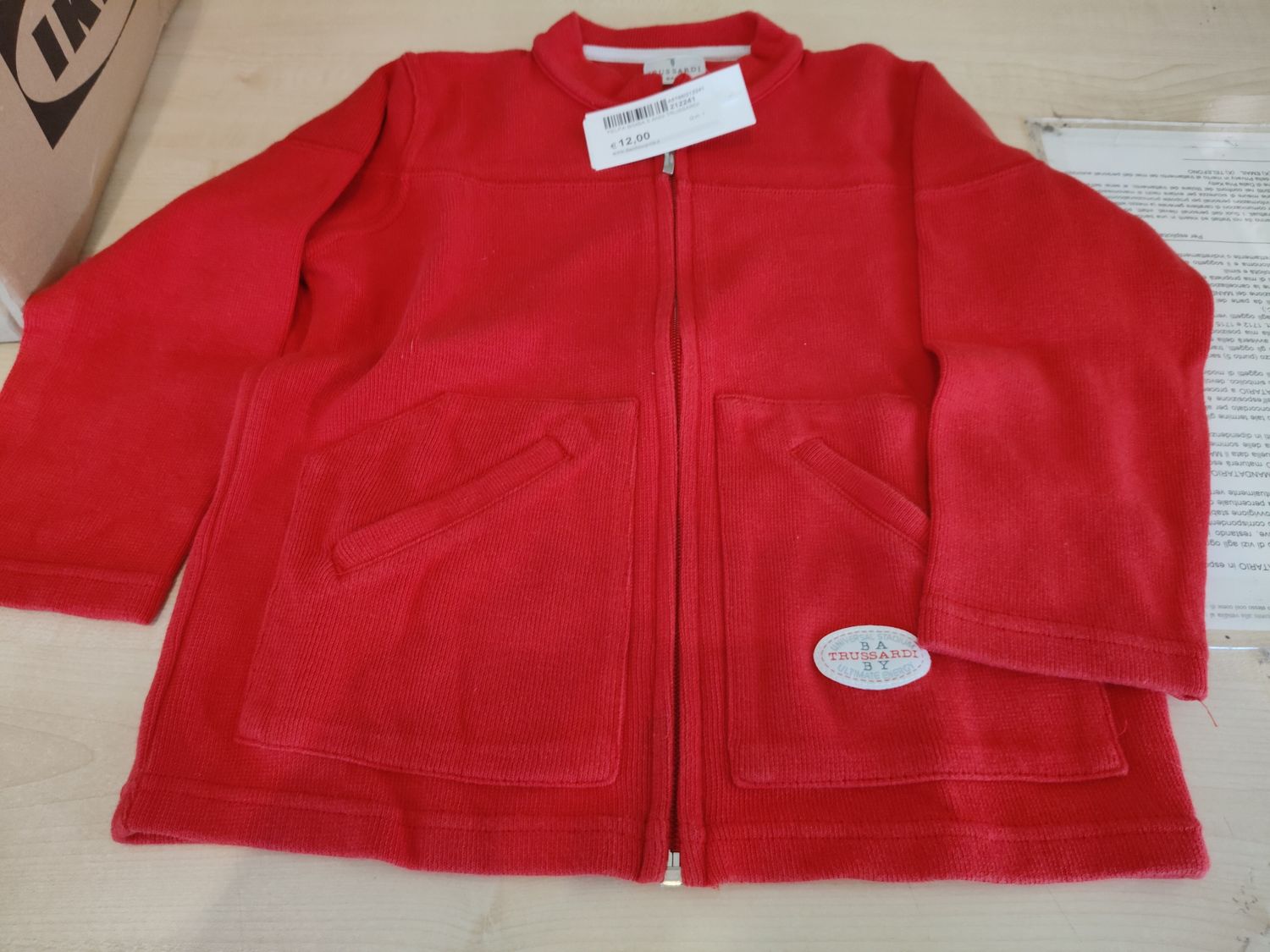 Felpa bimba 5 anni Trussardi