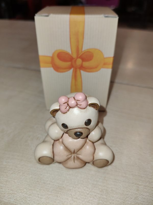 Orsetto con quadrifolgio rosa THUN